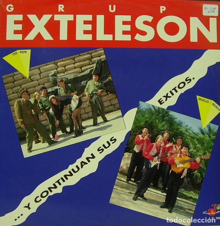 Discos de vinilo: GRUPO EXTELESON - Y CONTINUAN SUS EXITOS LP SPAIN 1993 - Foto 1