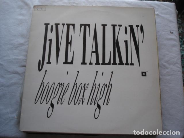 Discos de vinilo: Boogie Box High  Jive Talkin - Foto 1