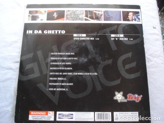 Discos de vinilo: Ghetto Voice    In Da Ghetto - Foto 2