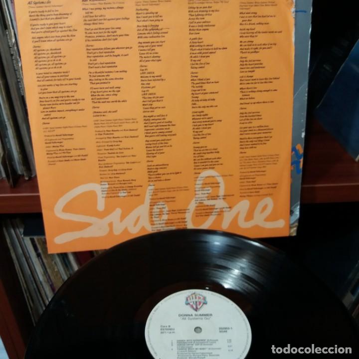 Discos de vinilo: DONNA SUMMER - ALL SYSTEMS GO - Foto 3