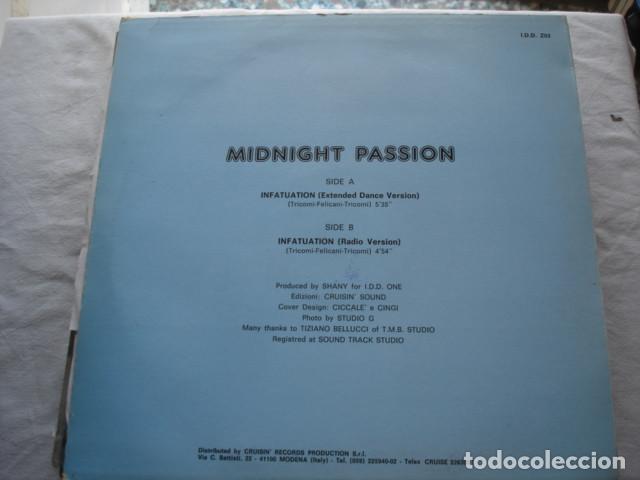 Discos de vinilo: Midnight Passion   Infatuation - Foto 2