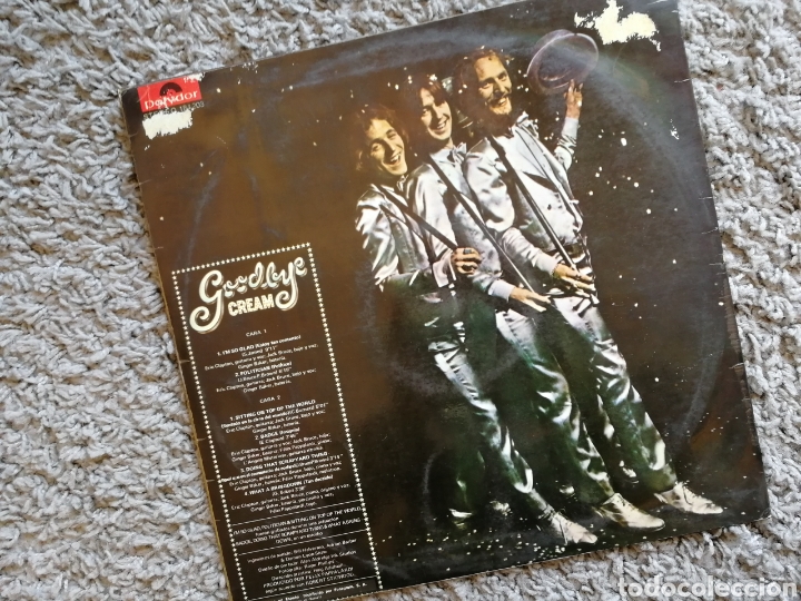 Discos de vinilo: GOODBYE CREAM. 1969. - Foto 2