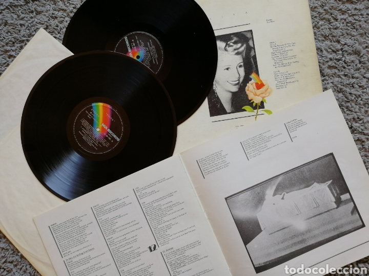 Discos de vinilo: EVITA. &Oacute;PERA ROCK (DOBLE LP) . 1977 - Foto 3