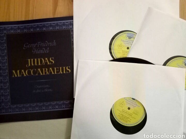 Discos de vinilo: Haendel. JUDAS MACCABAEUS. (3 Lps) - Foto 2