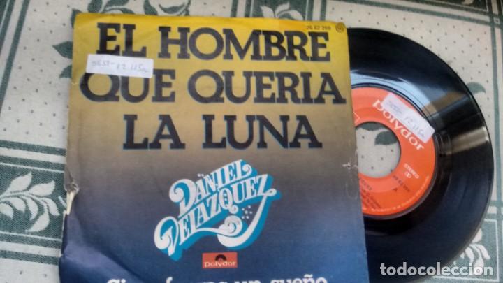 Discos de vinilo: SINGLE (VINILO) DE DANIEL VELAZQUEZ A&Ntilde;OS 70 - Foto 1