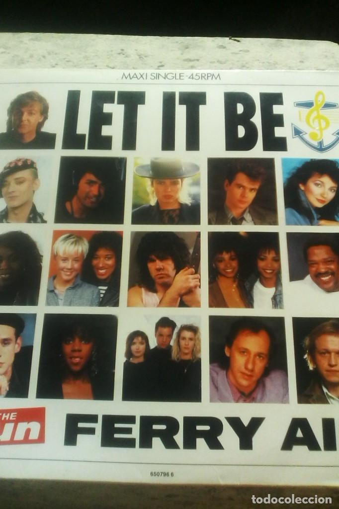 Discos de vinilo: LET IT BE - THE SUN - FERRY AID . - Foto 1