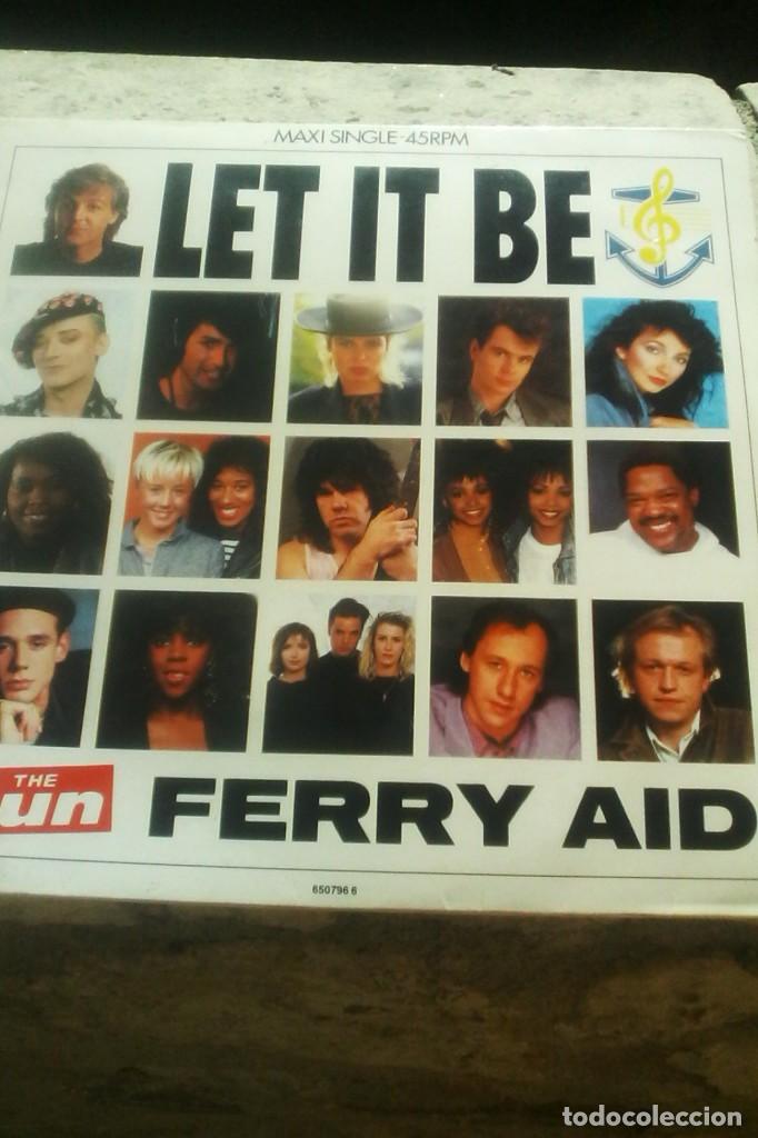 Discos de vinilo: LET IT BE - THE SUN - FERRY AID . - Foto 2