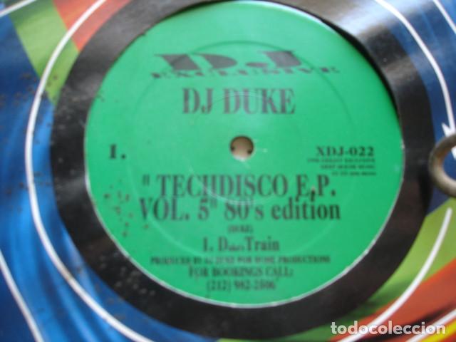 Discos de vinilo: DJ Duke    Techdisco E.P. Vol. 5 (80s Edition) - Foto 1