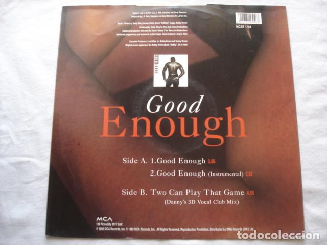 Discos de vinilo: Bobby Brown   Good Enough - Foto 2