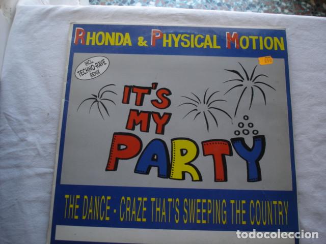 Discos de vinilo: Rhonda & Physical Motion    Its My Party - Foto 1