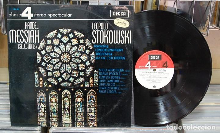 Discos de vinilo: LMV - Handel. Messiah (selections). Leopold Stokowski. LP - Foto 1