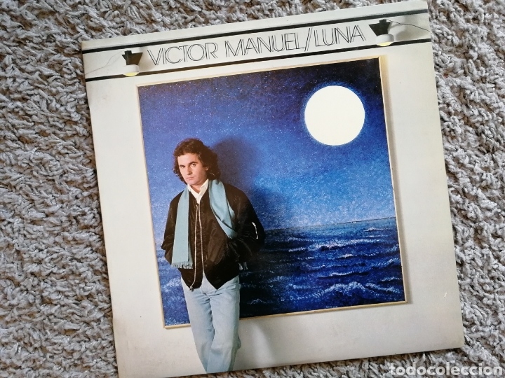 Discos de vinilo: VICTOR MANUEL. LUNA. 1980 - Foto 1