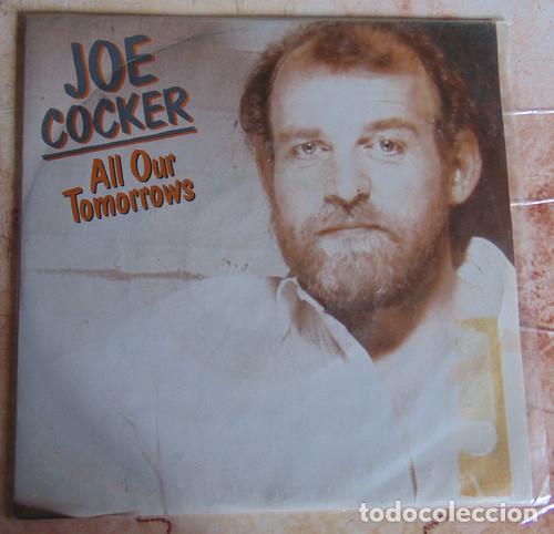 Discos de vinilo: Joe Cocker &ndash; All Our Tomorrows - SINGLE - Foto 3
