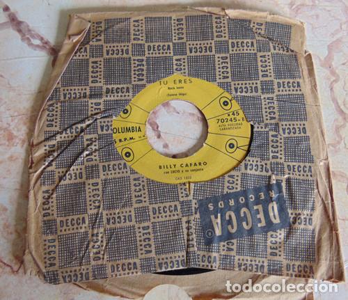 Discos de vinilo: BILLY CAFARO - PITY PITY / TU ERES - SINGLE - Foto 1