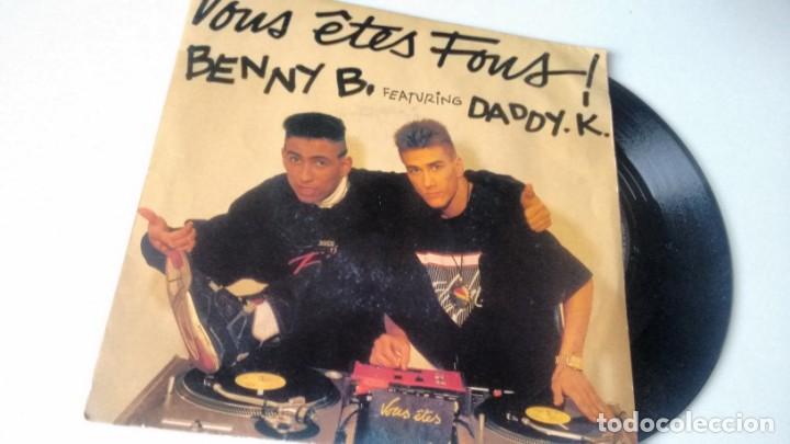 Discos de vinilo: SINGLE (VINILO) DE BENNY B, featuring DADDY K. A&Ntilde;OS 90 - Foto 1