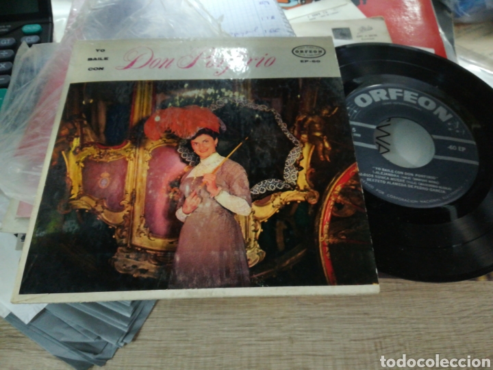 Disques de vinyle: Sexteto alameda de Pedro garcia ep yo baile con don Porfirio mexico