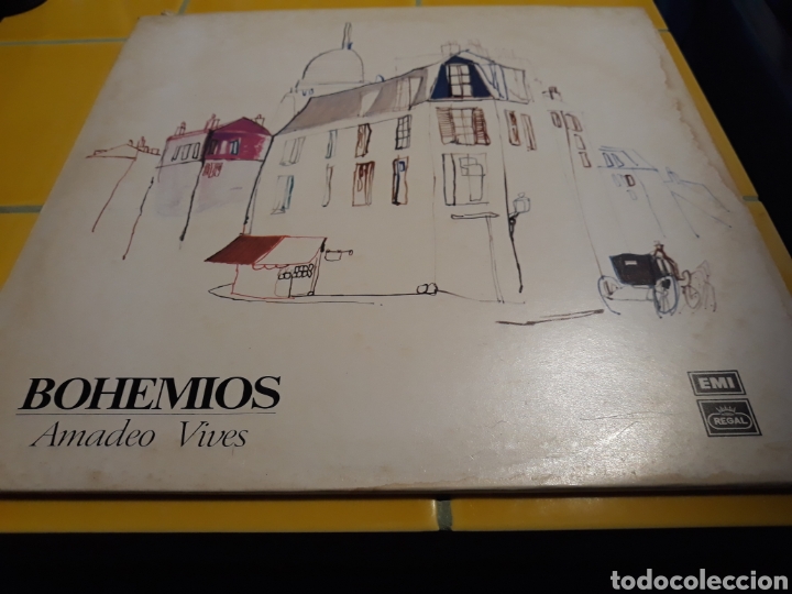 Disques de vinyle: LP Bohemios- Amadeo Vives- Emi 1981 Espa&ntilde;a 8