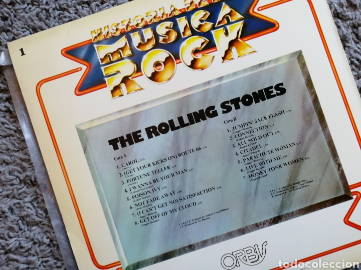 Discos de vinilo: ROLLING STONES. SELECCI&Oacute;N 1981 - Foto 2