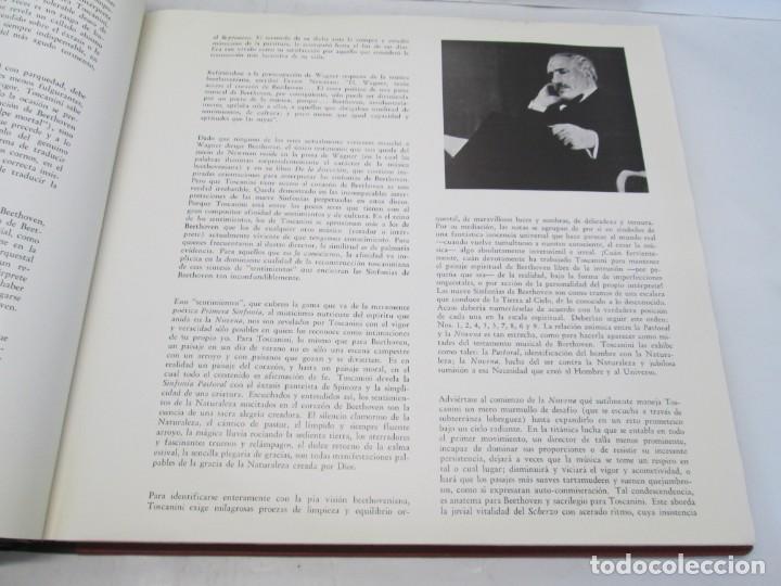 Discos de vinilo: LAS NUEVE SINFONIAS DE BEETHOVEN POR ARTURO TOSCANINI. EDICION LIMITADA 0340. RCA DISCO VINILO - Foto 11 - 157427178