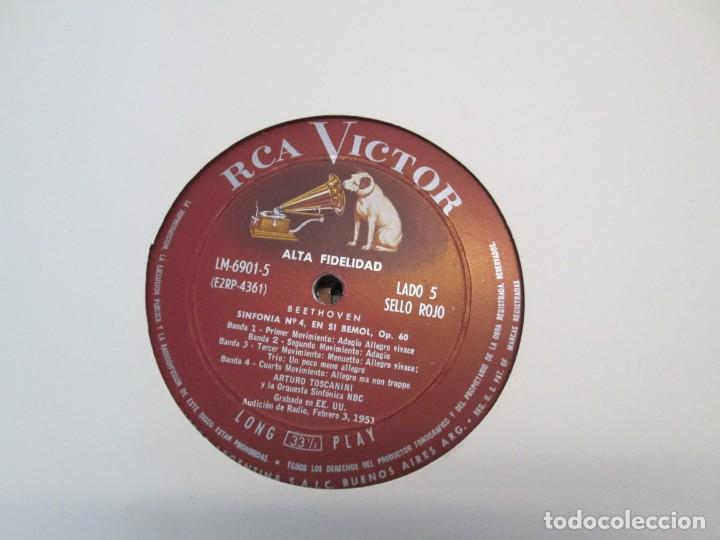 Discos de vinilo: LAS NUEVE SINFONIAS DE BEETHOVEN POR ARTURO TOSCANINI. EDICION LIMITADA 0340. RCA DISCO VINILO - Foto 25 - 157427178