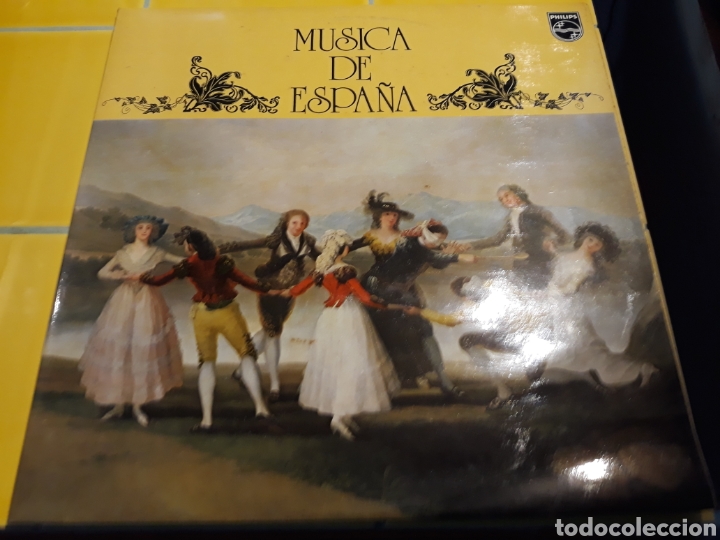 Discos de vinil: LP M&uacute;sica de Espa&ntilde;a- Doble LP- Amor de brujo- Philips 1979 Espa&ntilde;a 8