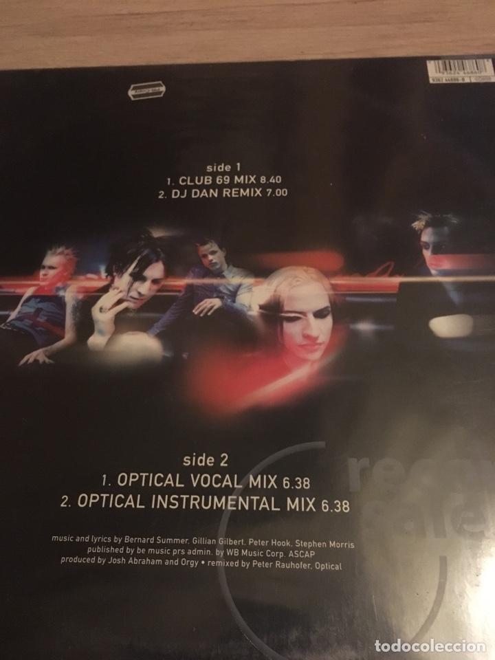 Discos de vinilo: Maxi vinilo orgy - Blue monday - Foto 2