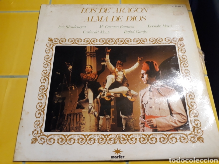 Discos de vinil: LP Los de Aragon Alma de dios- Marfer 1979 Espa&ntilde;a 8
