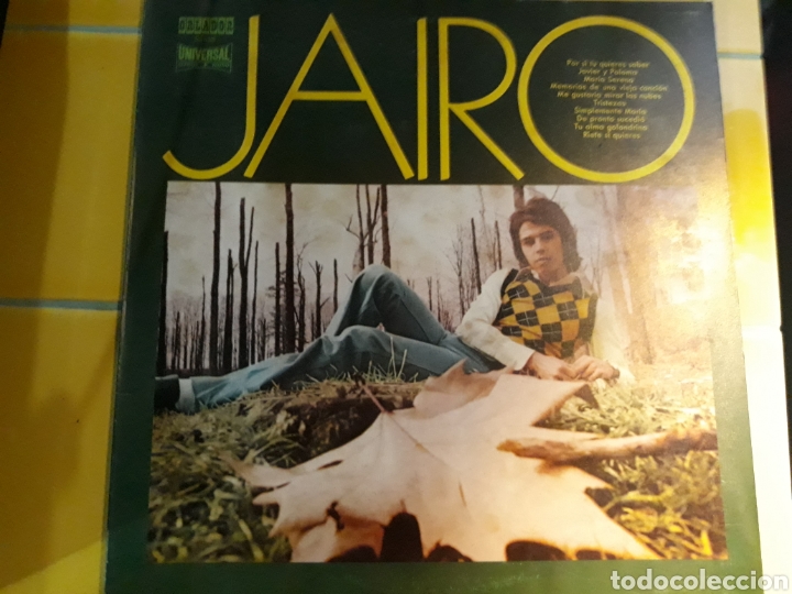 Dischi in vinile: LP Jairo- Orlador 1973 Espa&ntilde;a 8