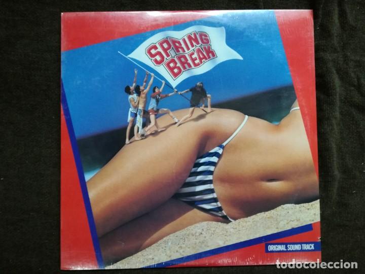 Discos de vinilo: SPRING BREAK - BSO - EDICI&Oacute;N DE 1983-SIN ABRIR- - Foto 1