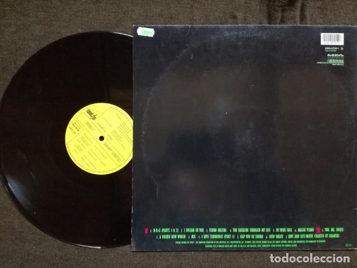 Discos de vinilo: ADAMSKI LIVE AN DIRECT LP 1989 - Foto 2