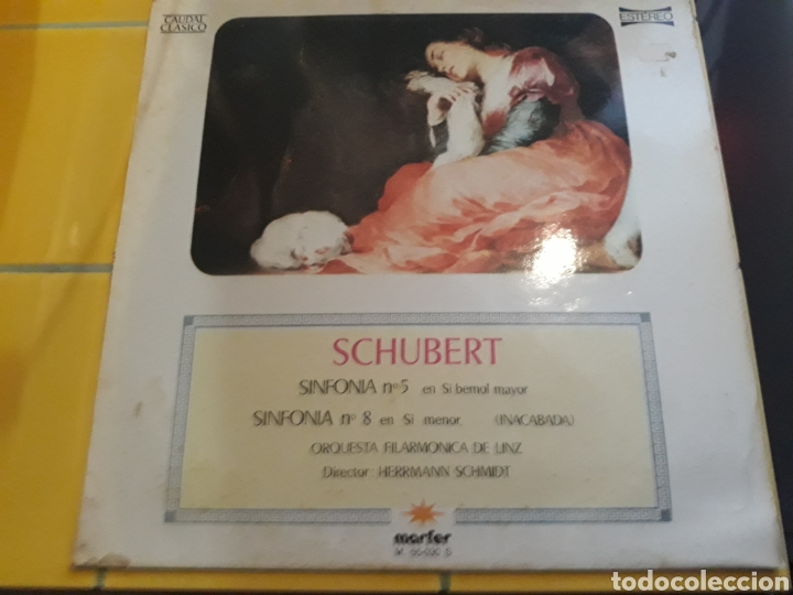 Disques de vinyle: Schubert- LP Sinfonia n&deg;5- Marfer 1978 Espa&ntilde;a 8
