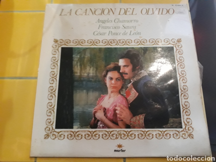 Discos de vinil: LP La canci&oacute;n del olvido- Angeles Chamorro- Marfer 1979 Espa&ntilde;a 8