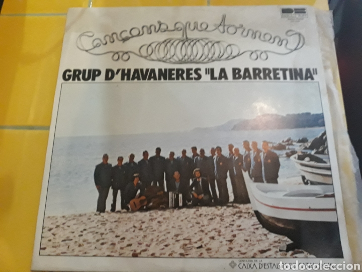 Discos de vinil: Grup d'havaners La barretina- LP Can&ccedil;ons que tornen- Belter 1980 Espa&ntilde;a 8