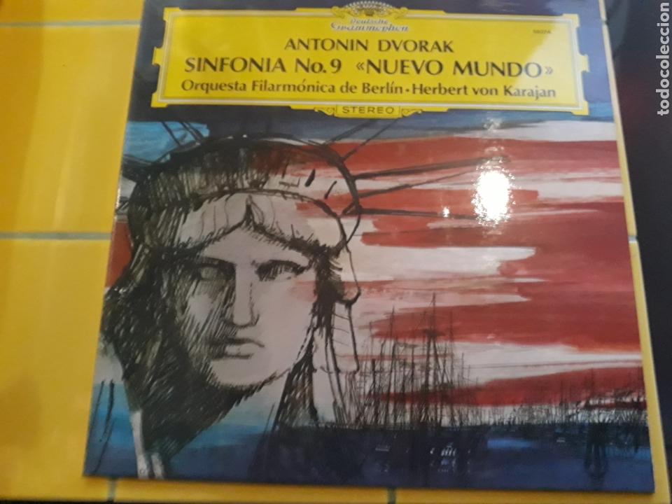 Disques de vinyle: Antonino Dvorak- LP Sinfon&iacute;a n&deg;9 nuevo mundo- Grammophon 1978 Espa&ntilde;a 8