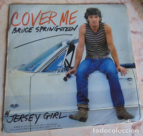 Discos de vinilo: Bruce Springsteen&lrm;&ndash; Cover Me - SINGLE 1984 - Foto 1