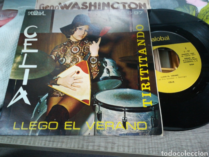 Discos de vinilo: Celia single lleg&oacute; el verano 1971 - Foto 1
