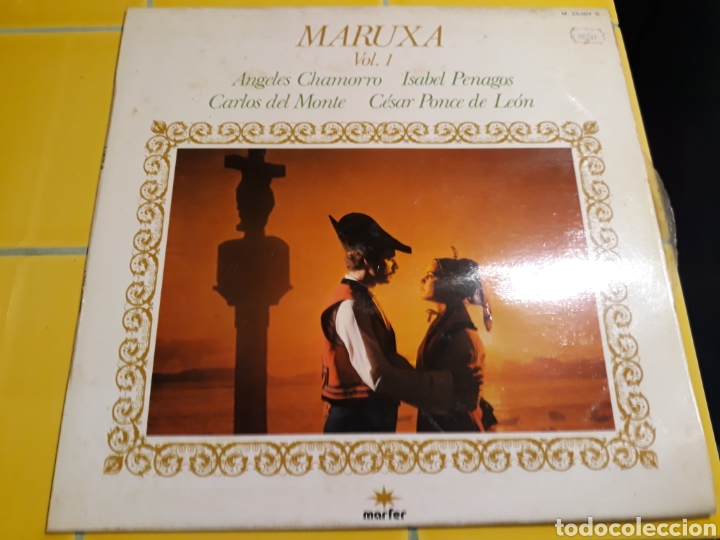 Disques de vinyle: Angeles Chamorro- LP Maruxa vol.1- Marfer 1979 Espa&ntilde;a 8