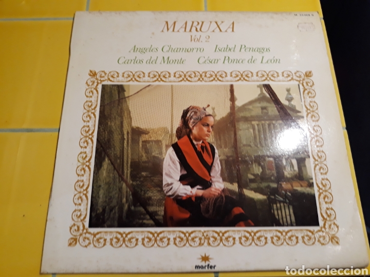 Discos de vinil: Angeles Chamorro- LP Maruxa vol.2- Marfer 1979 Espa&ntilde;a 8