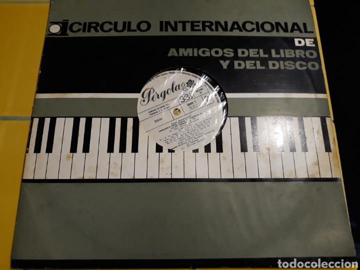Discos de vinil: Sergei Rachmaninoff- LP Concierto para piano y orquesta n&deg;2- Pergola 1966 Espa&ntilde;a 8