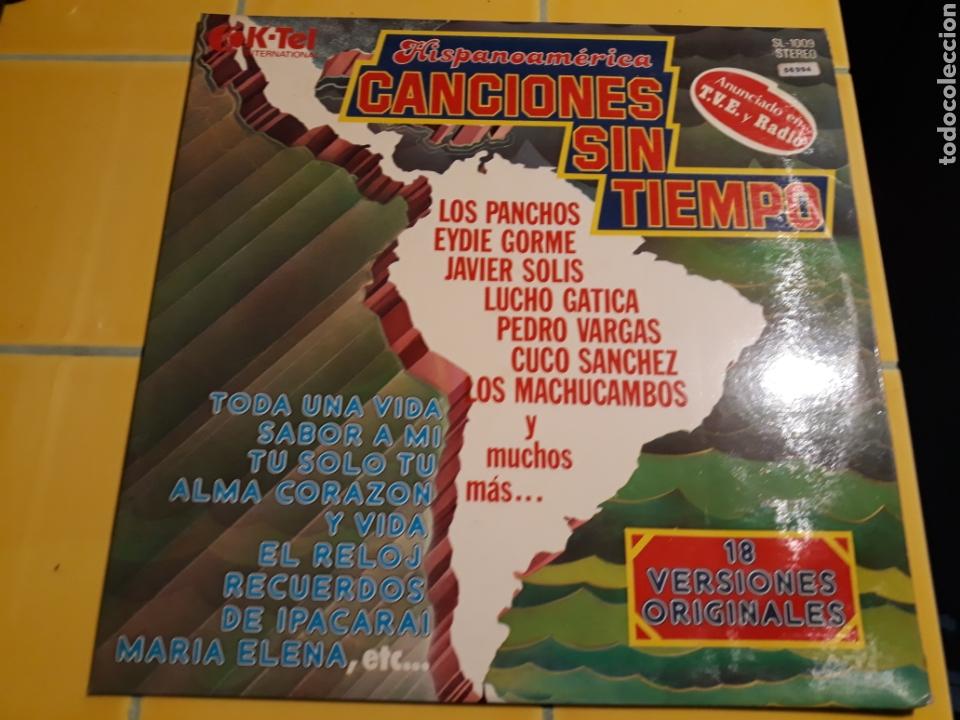 Dischi in vinile: Hispanoamerica- LP Canciones sin tiempo- K tel 1978 Espa&ntilde;a 8