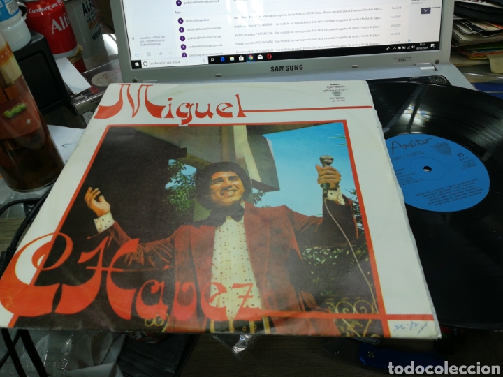 Vinyl records: Miguel chavez lp areito