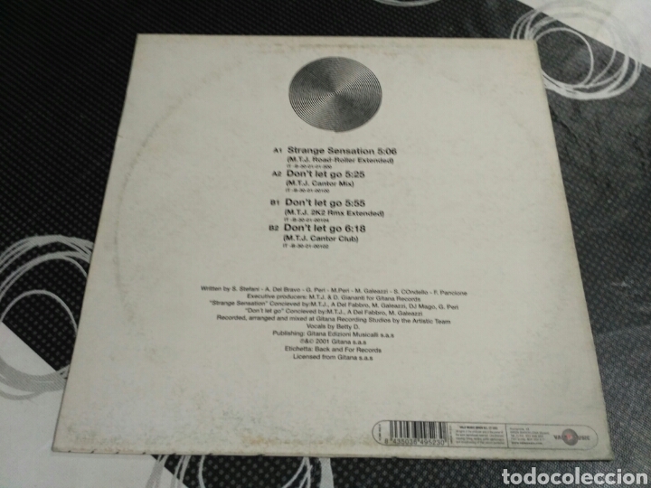 Discos de vinilo: Voice 2 Voice - Strange Sensation - Foto 2