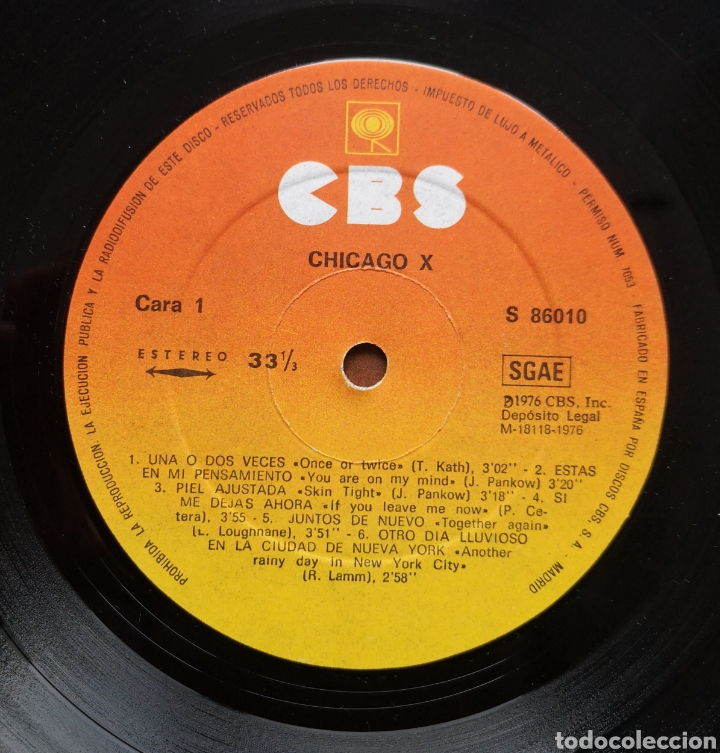 Discos de vinilo: CHICAGO X - VINILO LP - Foto 2