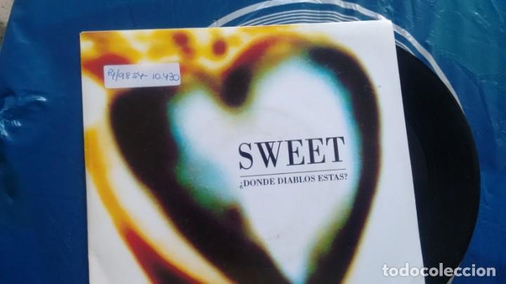 Discos de vinilo: SINGLE (VINILO) DE SWEET A&Ntilde;OS  90 - Foto 1