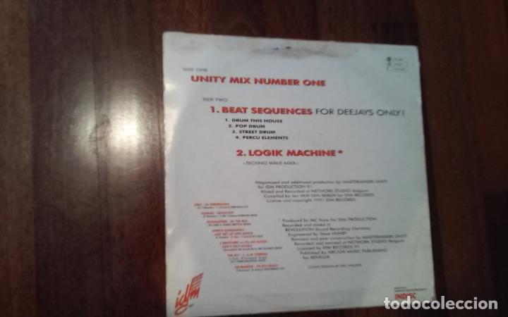 Discos de vinilo: Mastermixers unity present the unity mix -number one.maxi - Foto 2