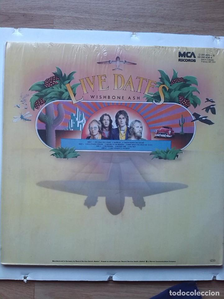 Discos de vinilo: WISHBONE ASH LIVE DATES GATEFOLD - Foto 2