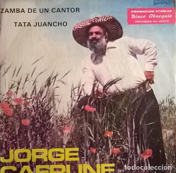 Discos de vinilo: Jorge Cafune - Zamba De Un Cantor - Foto 1