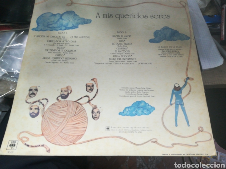 Discos de vinilo: Marilina ross lp a mis queridos seres argentina 1983 - Foto 2