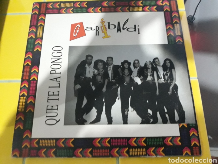 Dischi in vinile: Garibaldi- LP Que te la pongo- EMI 1991 Espa&ntilde;a 8
