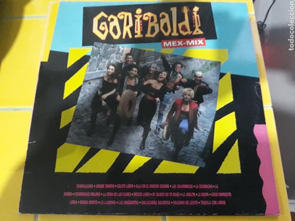 Vinyl records: Garibaldi- LP Mex-mix- EMI 1990 Espa&ntilde;a 8